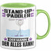 Stand-Up-Paddler Tasse Geschenk für Stand-Up-Paddler Der Mann Der Alles Kann Geschenkidee zum Geburtstag Grün Trendation
