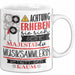 Musiksammlerin Tasse Geschenk Lustiger Spruch Bitte Erheben Sie Sich Seine Majestät Die Musiksammlerin Betritt Den Raum Weiß Trendation
