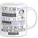 Elektronische Musikproduzentin Geschenk Becher Tasse Gott Schuf Alle Menschen Gleich Nur Die Besten Durfeten Elektronische Musikproduzentin Werden Geschenkidee Lustig Weiß Trendation