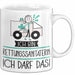 Geschenk für Rettungssanitäterin Tasse Lustige Geschenkidee Geburtstag Ich Bin Rettungssanitäterin Ich Darf Das Weiß Trendation