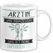 Ärztin Und Prinzessin Tasse Geschenk Für Eine Ärztin Geburtstag Was Ist Deine Superkraft Weiß Trendation