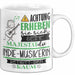 Indie-Musikerin Tasse Geschenk Lustiger Spruch Bitte Erheben Sie Sich Seine Majestät Die Indie-Musikerin Betritt Den Raum Weiß Trendation
