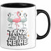 Tänzer Tanzender Flamingo Tasse Geschenk Lustige Geschenkidee Spruch Tanz Aus Der Reihe Trendation