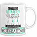 Moderatorin Tasse Geschenk Becher Stark Attraktiv Furchtlos Moderatorin Lustige Geschenkidee Weiß Trendation