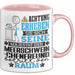 Meerschweinchenfreund Geschenk Tasse Lustiger Spruch Erheben Sie Sich Der Meerschweinchenfreund Betritt den Raum Rosa Trendation