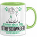 Stiefschwäger Geschenk Tasse So Gut Kann Nur Ein Stiefschwäger Aussehen Geschenkidee Kaffee-Becher Grün Trendation