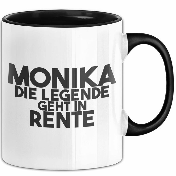 Monika Tasse Monika – Die Legende Geht In Rente Geschenk