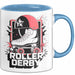 Roller Derby Spieler Tasse Geschenk Lustige Geschenkidee Spruch Für Derby Fans Blau Trendation