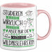 Wildnislehrerin Tasse Lustiges Geschenk Studieren Kann Wirklich Jeder Nur Die Besten Werden Wildnislehrerin Rosa Trendation