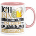Brauerin und Mälzerin Ausbildung Start Geschenk Tasse Ich Bin Brauerin und Mälzerin In Der Ausbildung Ich Darf Das Kaffee-Becher Geschenkidee Rosa Trendation