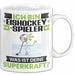 Eishockeyspieler Tasse Geschenk für Eishockeyspieler Geburtstag Lustiger Spruch Kaffee-Becher Was Ist Deine Superkraft Weiß Trendation