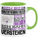 Konzertveranstalter Geschenk Tasse Lustige Geschenkdiee für einen Konzertveranstalter Geburtstag Ich Bin Konzertveranstalter Ich Kann Es Dir Erklären Aber Nicht Für Dich Verstehen Grün Trendation