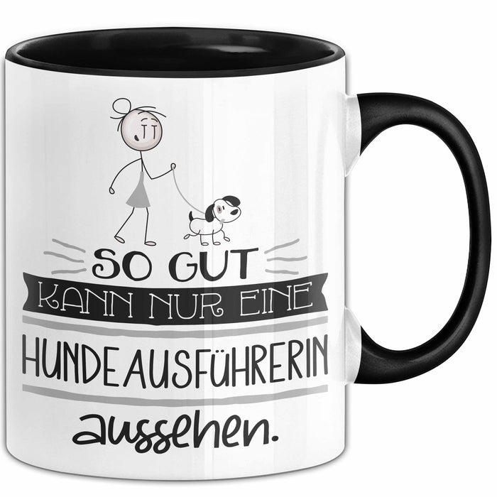 Hundeausführerin Geschenk Tasse So Gut Kann Nur Eine Hundeausführerin Aussehen Geschenkidee Geburtstag Weihnachten Lustig Trendation