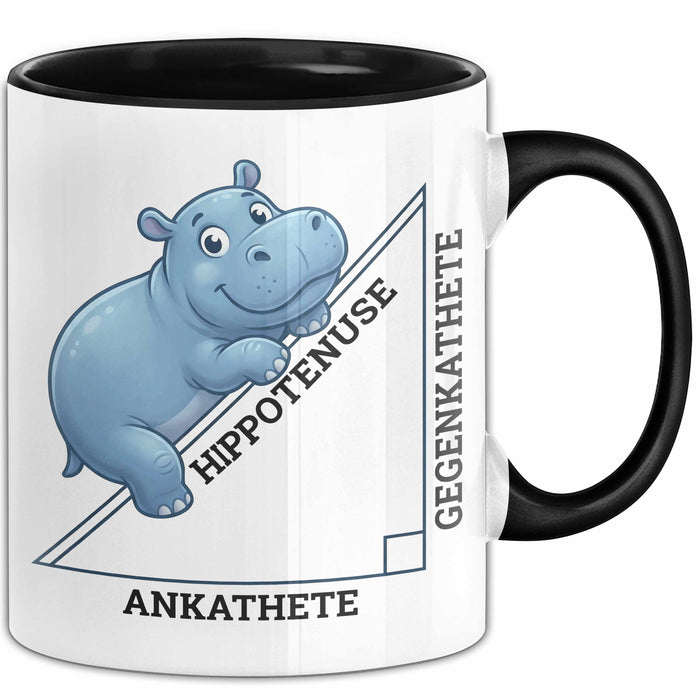 Mathematiklehrer Unterricht Tasse Geschenk Lustige Geschenkidee Spruch Hippotenuse Trendation