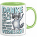 Büro Arbeit Kollege Tasse Becher Geschenk Lustige Geschenkidee Spruch Danke Für Die Tolle Zeit Mit Dir Wir Werden Dich Sehr Vermissen Grün Trendation