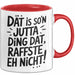 Jutta Tasse Geschenk Dat Is So'n Jutta Ding Dat Raffste Eh Nicht Geschenkidee Becher mit Name Rot Trendation