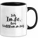 Imke Tasse Ich Imke, Bin Vollkommen Geschenk Schwarz Trendation