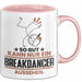 Breakdancer Geschenk Tasse So Gut Kann Nur Ein Breakdancer Aussehen Geschenkidee Kaffee-Becher Rosa Trendation
