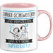 Singer-Songwriterin Und Prinzessin Tasse Geschenk Für Eine Singer-Songwriterin Geburtstag Was Ist Deine Superkraft Rosa Trendation