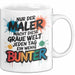 Maler Tasse Geschenk Der Maler macht die Welt bunter Geschenkidee Lustig Weiß Trendation