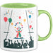 Zirkus Künstler Tasse Geschenk Lustige Geschenkidee Spruch Für Show Entertainer Grün Trendation