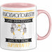 Rucksacktouristin Und Prinzessin Tasse Geschenk Für Eine Rucksacktouristin Geburtstag Was Ist Deine Superkraft Rosa Trendation