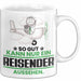 Reisender Geschenk Tasse So Gut Kann Nur Ein Reisender Aussehen Geschenkidee Kaffee-Becher Weiß Trendation