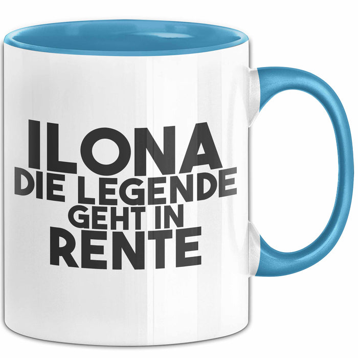 Ilona Tasse Ilona – Die Legende Geht In Rente Geschenk