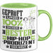 Hip-Hop-Produzent Geschenk Lustiger Spruch für Hip-Hop-Produzent Geschenkidee Bester Hip-Hop-Produzent Der Welt Grün Trendation