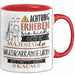 Musikarrangeurin Tasse Geschenk Lustiger Spruch Bitte Erheben Sie Sich Seine Majestät Die Musikarrangeurin Betritt Den Raum Rot Trendation