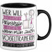 Vogeltrainerin Tasse Geschenk Spruch Wer Will Schon Prinzessin Sein Wenn Man Auch Vogeltrainerin Sein Kann Trendation