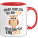 Eule Tierliebhaber Tasse Geschenk Lustige Geschenkidee Spruch Eulen Sind Süß Ich Bin Süß Also Bin Ich Eine Eule Rot Trendation