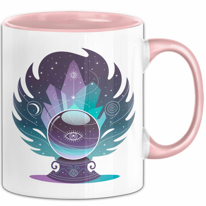 Spiritueller Suchender Tasse Geschenkidee für Innere Reise Rosa Trendation