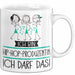 Geschenk für Hip-Hop-Produzentin Tasse Lustige Geschenkidee Geburtstag Ich Bin Hip-Hop-Produzentin Ich Darf Das Weiß Trendation