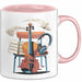 Musikstudent Tasse Geschenk Lustige Geschenkidee Spruch Für Übungs Krieger Rosa Trendation