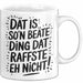 Beate Tasse Geschenk Dat Is So'n Beate Ding Dat Raffste Eh Nicht Geschenkidee Becher mit Name Weiß Trendation