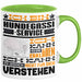 Hundegassi-Service Geschenk Kaffee-Tasse Geschenkidee für Hundegassi-Service Ich Bin Hundegassi-Service Ich Kann Es Dir Erklären Jedoch Nicht Für Dich Verstehen Spruch Lustig Grün Trendation