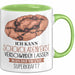 Schokoladen-Kekse-Liebhaber Tasse Geschenk Ich Kann Schokoladen-Kekse Verschwinden Lassen Was Ist Deine Superkraft Becher Geschenkidee Schokoladen-Kekse Kaffee-Becher Grün Trendation
