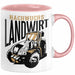 Angehender Landwirt Geschenk Tasse Jungs Bauern Jungen Geschenkidee Kakao-Becher Rosa Trendation