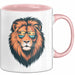 Löwenkunst Sonnenbrille Tasse Geschenk Lustige Geschenkidee Spruch Rosa Trendation