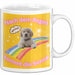Meme Tasse Geschenk Lustiger Becher Hund Nach Dem Regen Kommt Die Sonne Weiß Trendation