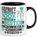 Schwiegercousin Geschenk Lustiger Spruch für Schwiegercousin Geschenkidee Bester Schwiegercousin Der Welt Schwarz Trendation