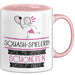 Squash-Spielerin Weil Es Keinen Schöneren Beruf Gibt Tasse Geschenk für Eine Squash-Spielerin Lustig Rosa Trendation