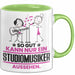 Studiomusiker Geschenk Tasse So Gut Kann Nur Ein Studiomusiker Aussehen Geschenkidee Kaffee-Becher Grün Trendation