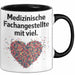 Medizinischer Assistent Arzt Tasse Geschenk Lustige Geschenkidee Spruch Medizinische Fachangestellte Mit Viel Heart Trendation