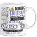 Katzenzüchterin Tasse Geschenk Lustiger Spruch Bitte Erheben Sie Sich Seine Majestät Die Katzenzüchterin Betritt Den Raum Weiß Trendation
