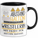 Wrestlerin Tasse Geschenk Lustig Abstand Halten Hochleistungs-Wrestlerin Mit Drang Zur Perfektion Bei Der Arbeit Trendation
