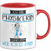 Physikerin Tasse Geschenk Ich Bin Physikerin Warum Weil Ich Es Kann Geschenkidee Geburtstag Rot Trendation