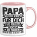 Papa Tasse Geschenk Von Kindern Sohn Tochter Vater Geschenkidee Zum Vatertag Wir Haben Versucht Für Dich Das Rosa Trendation