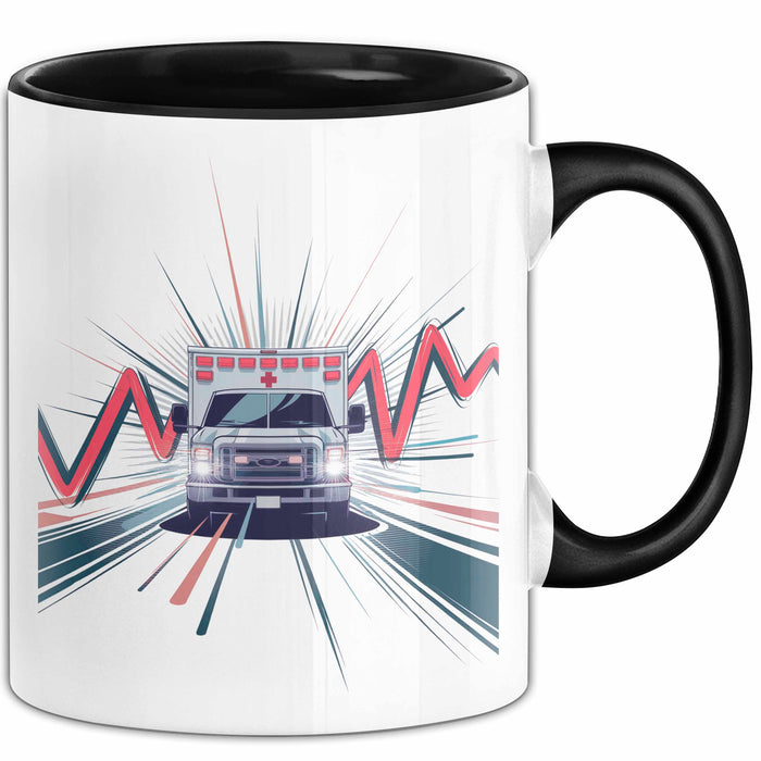 Notfallsanitäter Tasse Geschenk Lustige Geschenkidee Spruch Für Ersthelfer Trendation